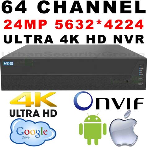 Camera Poe System Channel Ultra K Nvr P Mp Fps