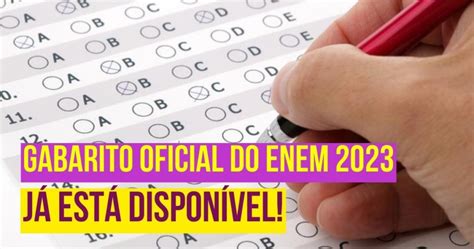 Alguem Ja Gabaritou O Enem - Gabarito oficial do Enem 2023 já está disponível: saiba como conferir