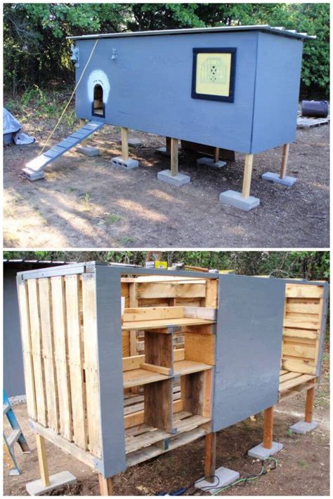 20 Pallet Chicken Coop Plans You Can Build On Low Budget