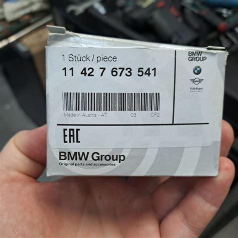 11427673541 Масляный фильтр BMW | Запчасти на DRIVE2