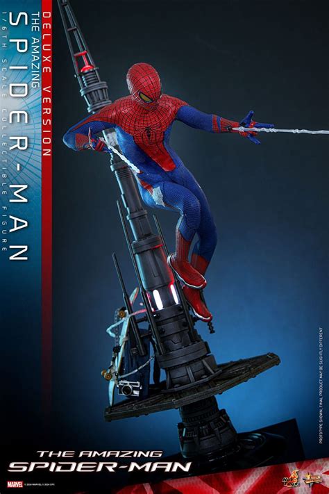 Spider Man Deluxe Hot Toys Mms The Amazing Spider Man Figure