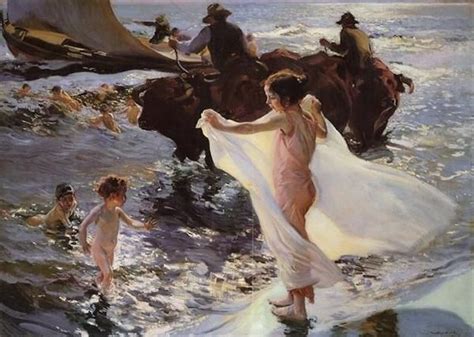 The Bathing Hour By Joaqu N Sorolla Y Bastida Pinturas