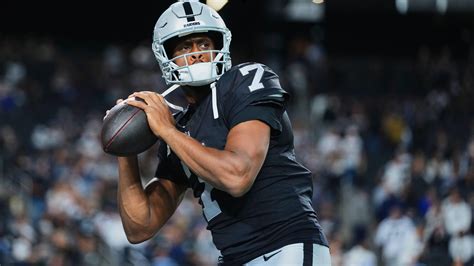 Will Geno Smith Be Benched Raiders Qb Struggles Again In Monday Night