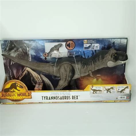 Jurassic World Dominion Thrash N Devour Tyrannosaurus T Rex With Sound