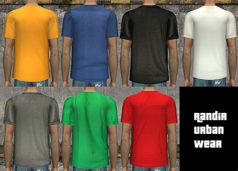 Mod The Sims 7 Baggy Basektball Player Ts For Male Teens Yas And Adults