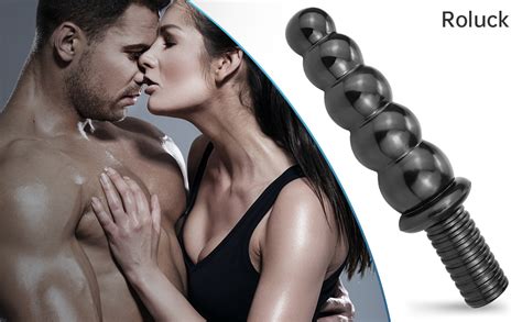 Roluck Analdusche Frau mit Griff Anal Beads Anale Masturbation Buttplug Sexspielzeug für Männer