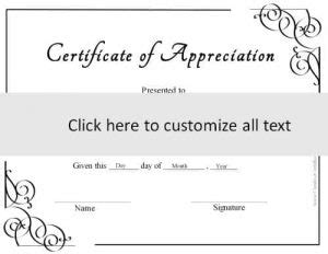 Free Editable Certificate Template | Customize Online & Print at Home