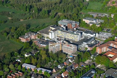 Luftaufnahme Rotenburg W Mme Baustelle F R Einen Erweiterungs