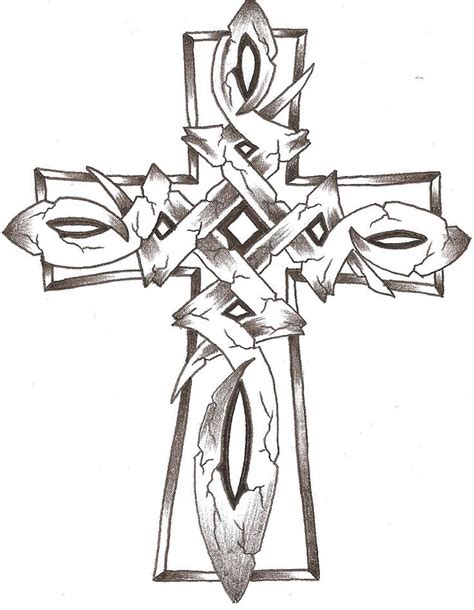 17 Best Images About Crosses On Pinterest Tribal Cross Tattoos Cross