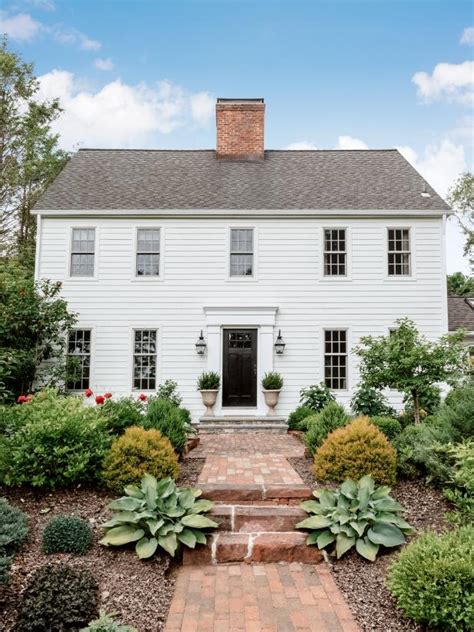 Gorgeous White House Paint Colors And Curb Appeal Ideas Hgtv