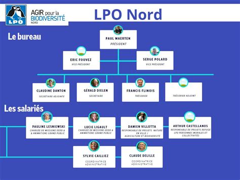 Organigrammes Et Groupes Actifs Lpo Nord