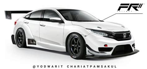 Honda Civic Hatchback Wide Body Kit