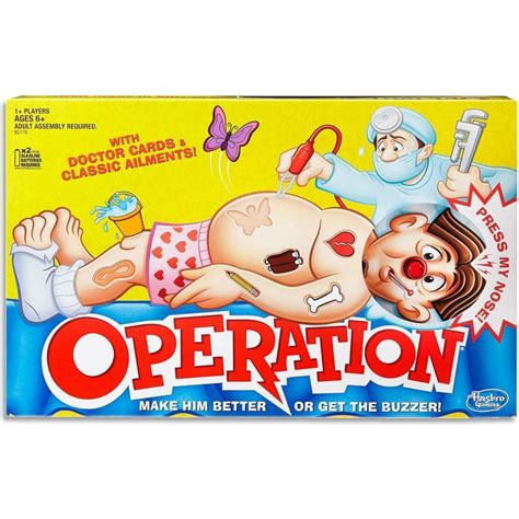 Hasbro Operation Classic Board Game Woolworths