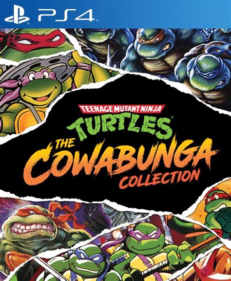 Teenage Mutant Ninja Turtles The Cowabunga Collection Ps4 Juegos Digitales Ps4 Y Ps5