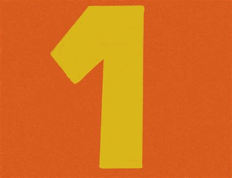Numbers 1 Orange - Free photo on Pixabay - Pixabay