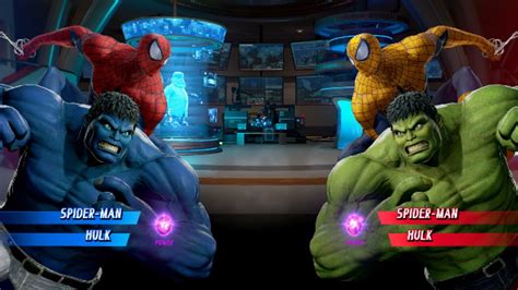 Spider Man Hulk Vs Spider Man Hulk Very Hard Ai Marvel Capcom