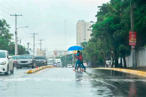 Sistema frontal y vaguada provocarán lluvias en horas de la tarde