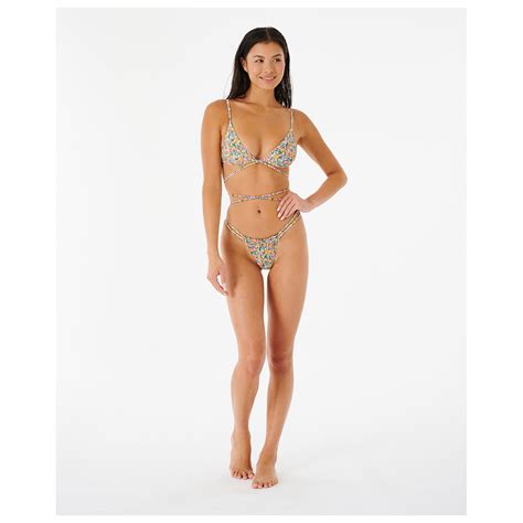 Rip Curl Afterglow Floral Wrap Tri Top Bikini Top Women S Buy Online Bergfreunde Eu