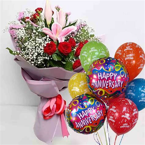 Flower Bouquet Anniversary Card at Jayson Vallecillo blog