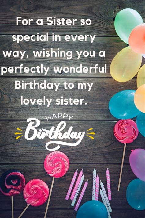 Happy Birthday Sister Quotes From Sister