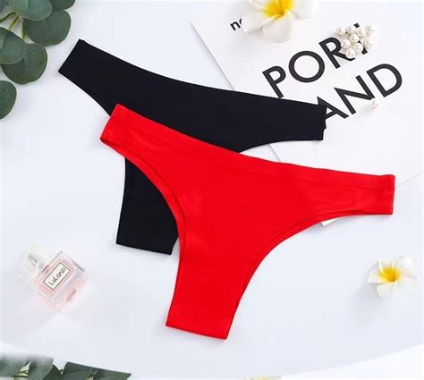 Womens Bikini Underwear Triangle Pants Seamless One Piece Style Bra China Bikini And