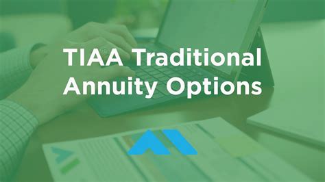 Tiaa Traditional Annuity Options For Retirement Withdrawals Youtube