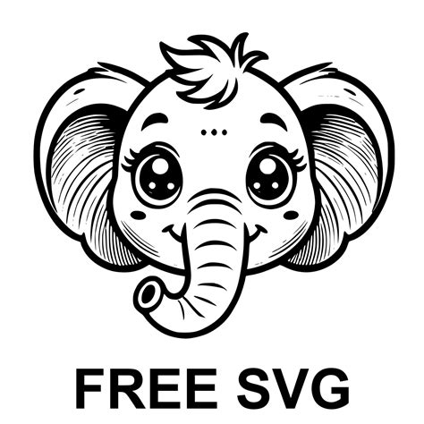 Free Baby Elephant Svg Download For Free