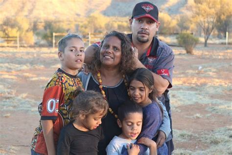 Aboriginal family photos showcase culture and landscape of central