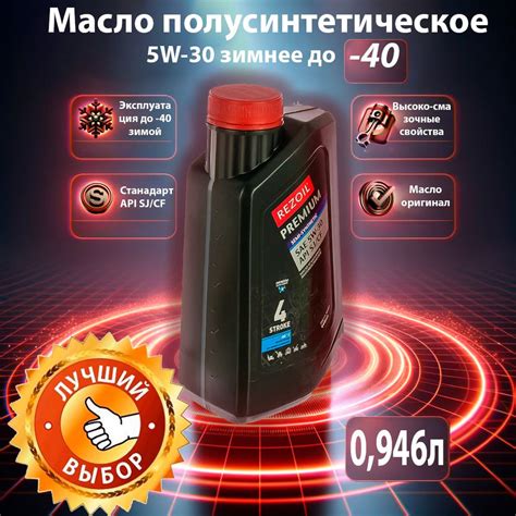 Масло зимнее 5W-30 для генератора СПЕЦ SB-2700N купить на OZON по ...
