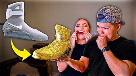 All Gold Nike Air Mag