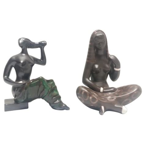 Mid Century Sculpture Of A Nude Woman By Jitka Forejtova S For Sale At Pamono