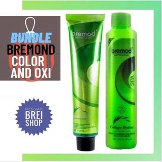 Bremod Very Light Intense Ash Blonde Hair Color Set With Oxidizing Cream Shopee Philippines