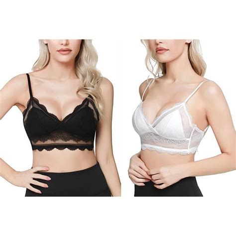 Pcs Soutien Gorge Dos Nu Invisible Pour Femme De Dentelle Soutien