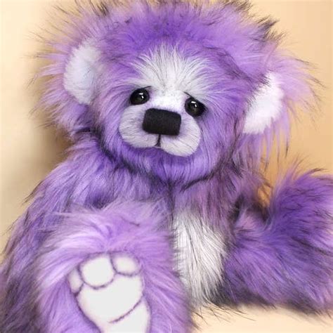 Pansy Purple Girl Teddy Bears And Pals Teddy Talk Creating