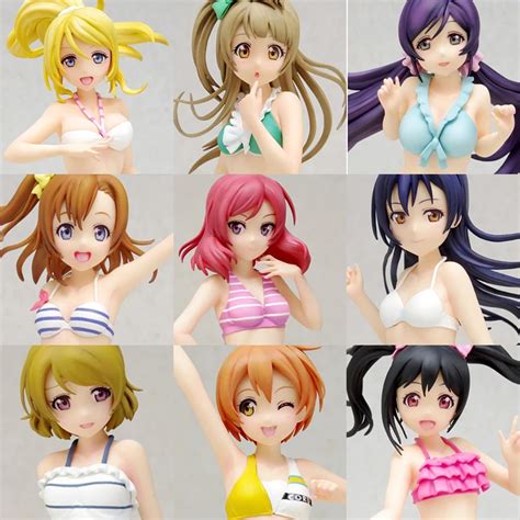 Love Live Sexy Girl Eli Ayase Umi Sonoda Hanayo Koizumi Bikini Swimsuit