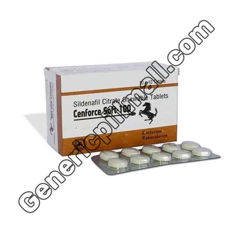 Cenforce Soft 100 mg - Buy in the USA for ED Relief