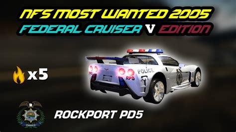 Nfs Mw Chevrolet Corvette Federal Cruiser Police Edition