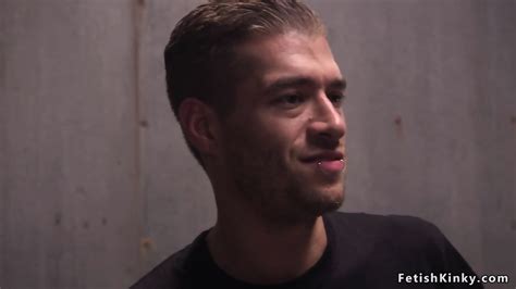 Two Men Anal Fucking Tied Up Brunette