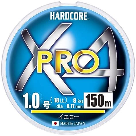 楽天市場DUEL デュエル PEライン 釣り糸 HARDCORE X4 PRO ライン 釣りライン 釣具 高強度 高感度 英白商事