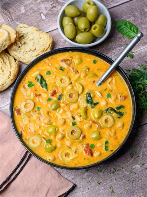 Green Olive Soup Vegan Cocotte