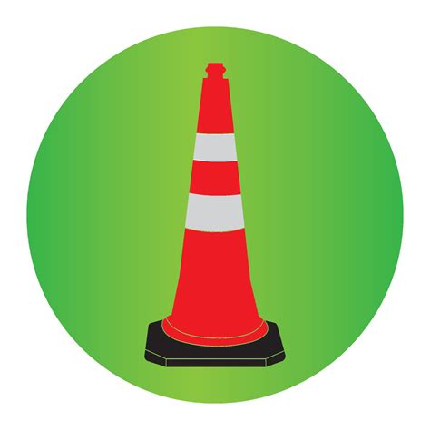 Traffic Cone Icon 46295044 Vector Art At Vecteezy