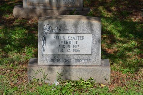 Zella Graham Merritt 1912 1986 Find A Grave Memorial