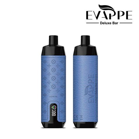 Original Leather Evappe Deluxe Bar 18000 Puffs E Cigarette Rechargeable