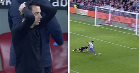 Yamal S And Xavi S Reactions To Lamine S Unbelievable Miss V Athletic