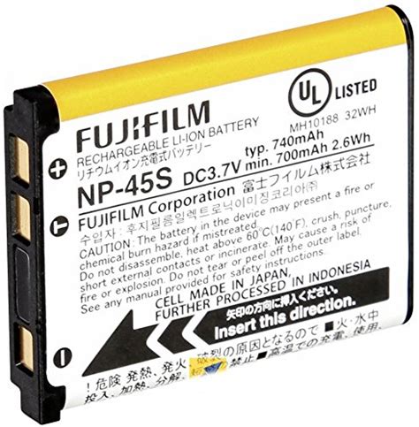 Fujifilm NP-45S Lithium Ion Rechargeable Battery | Pricepulse