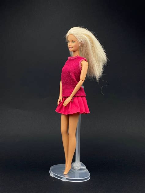 Vintage Blonde Barbie Dolls Body Articulated Arms Raise Etsy