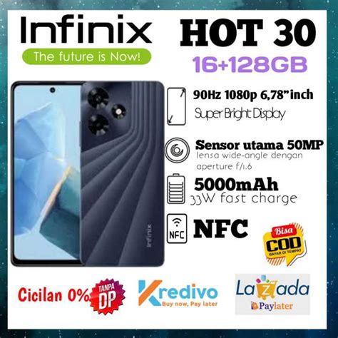 Infinix Nfc Hot Nfc Ram Gb Helio G Gaming Garansi Resmi Tahun Imei Sudah