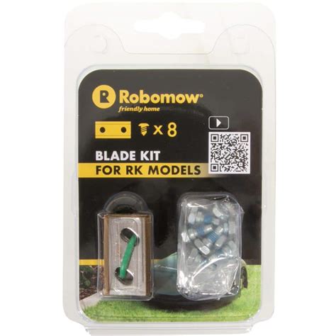 Robomow Replacement Blade Set For Rk Series Robotic Lawn Mowers 8