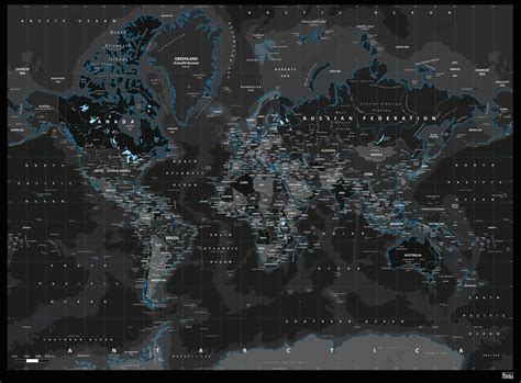 Digital Earth Map