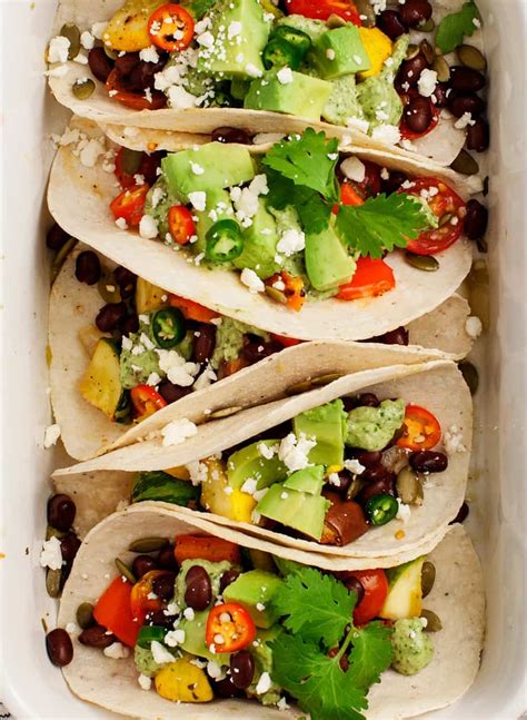 11 Best Vegetarian Tacos Recipe - Love and Lemons
